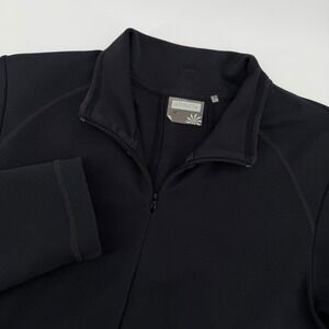 Athleta Black 1/4 Zip Long Sleeve Pullover dress Performance Women Small